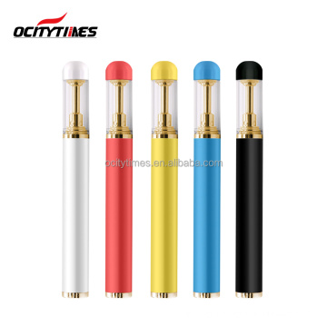 Ocitytimes O5 1ml ceramic coil cbd vape cartridge battery 530mah